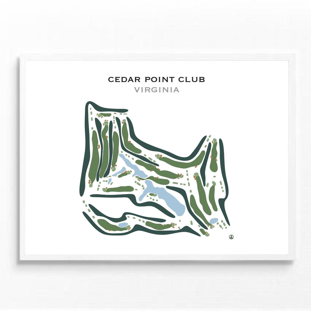 Cedar Point Club, Virginia - Golf Course Prints