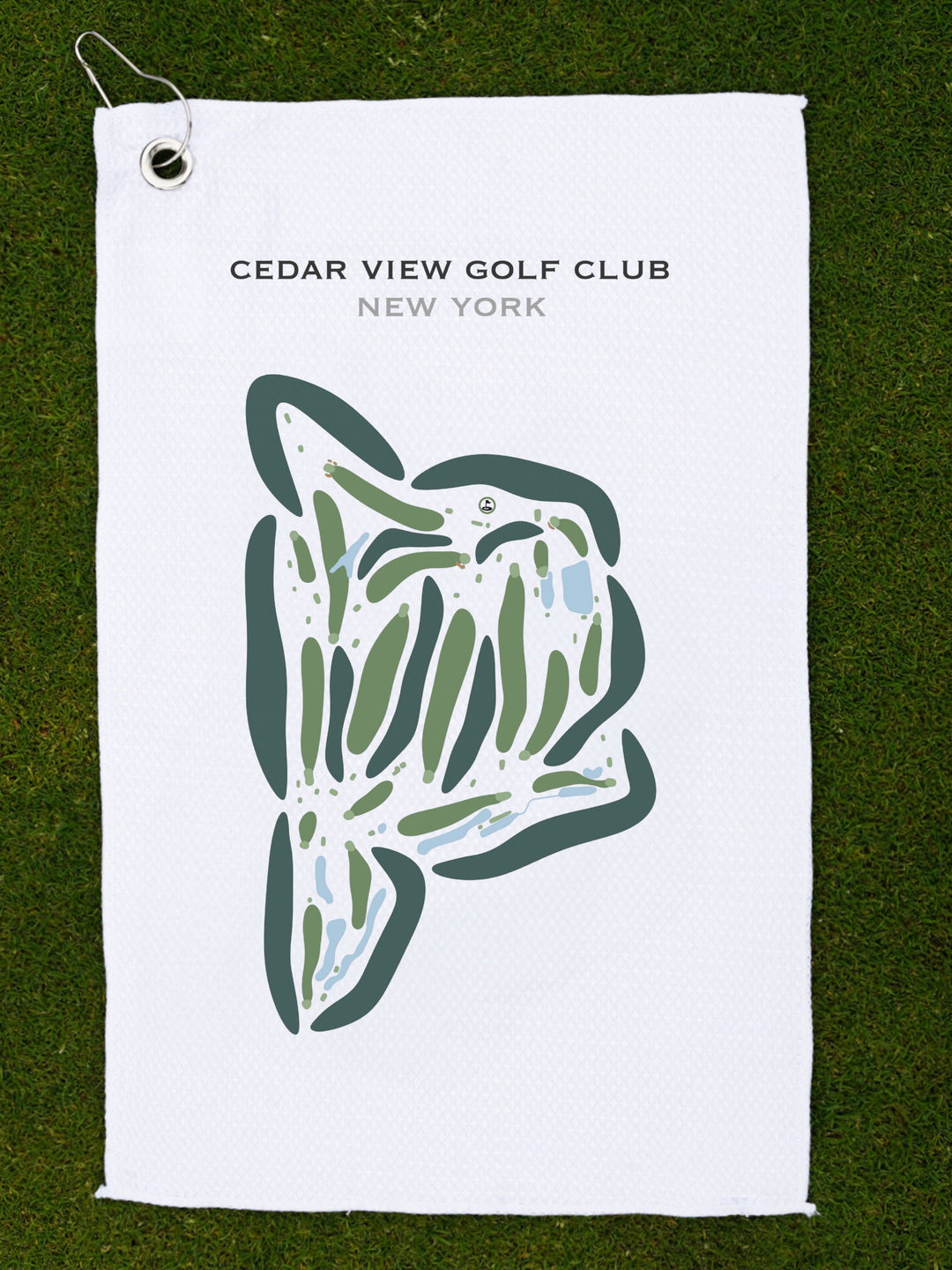 Cedar View Golf Club, New York - Printed Golf Courses