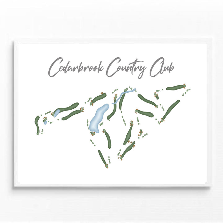 Cedarbrook Country Club, North Carolina - Gradient Style