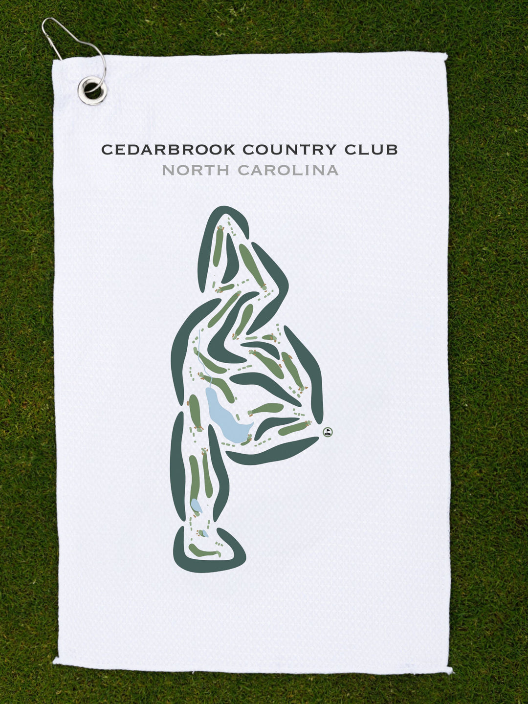 Cedarbrook Country Club, North Carolina - Printed Golf Courses