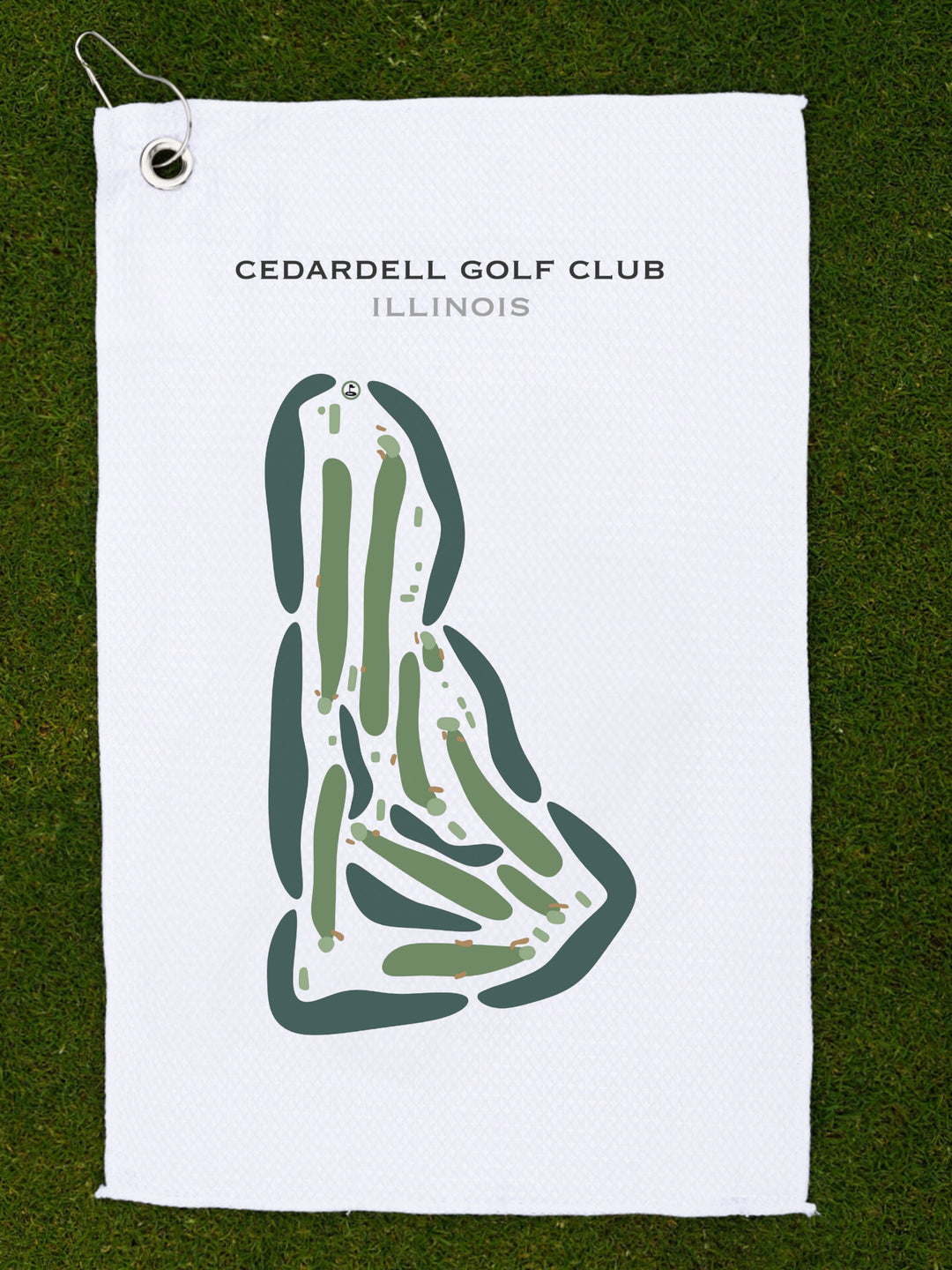 Cedardell Golf Club, Illinois - Printed Golf Courses