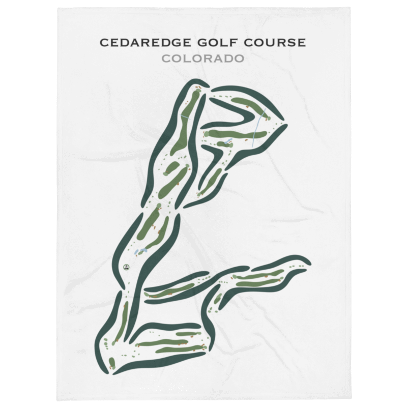 Cedaredge Golf Club, Colorado - Printed Golf Courses