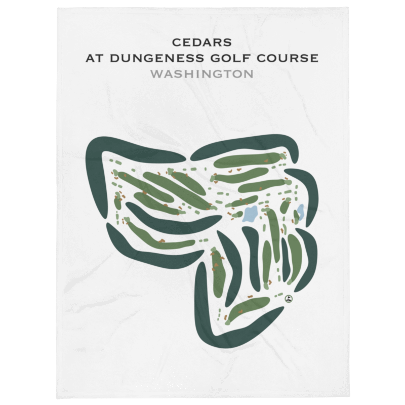 Cedars at Dungeness Golf Course, Washington - Printed Golf Courses