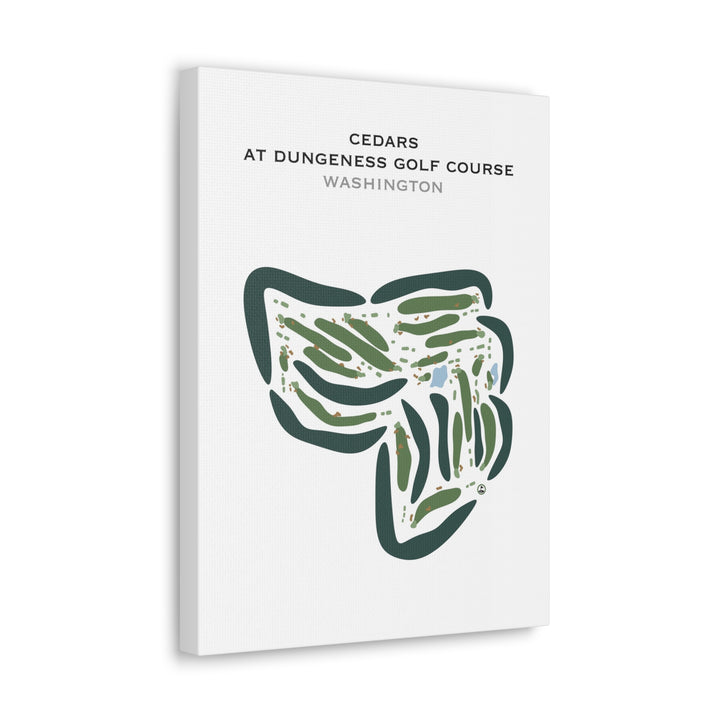 Cedars at Dungeness Golf Course, Washington - Printed Golf Courses