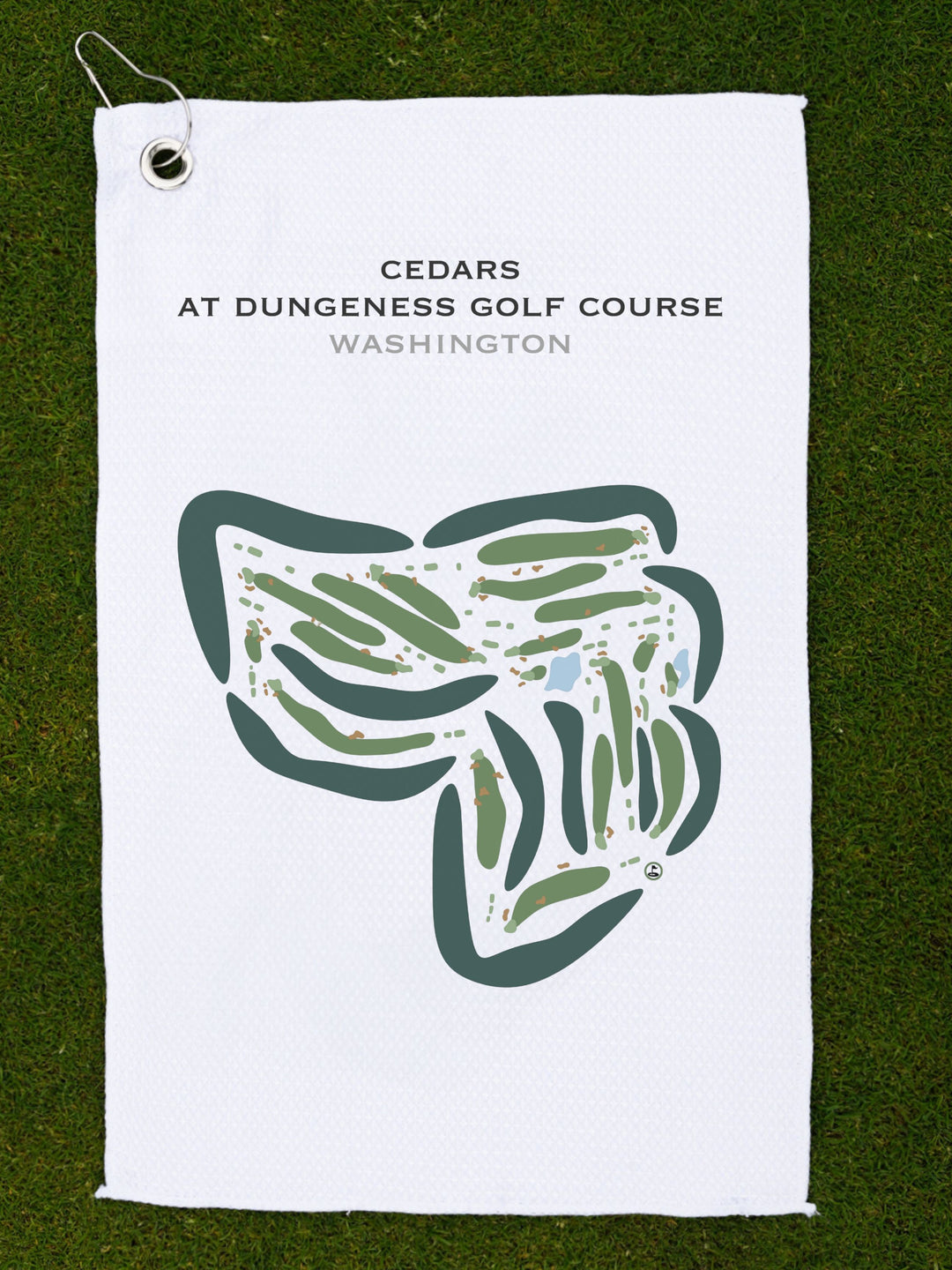 Cedars at Dungeness Golf Course, Washington - Printed Golf Courses