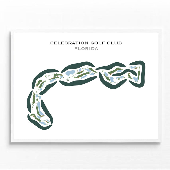 Celebration Golf Club, Florida - Printed Golf Courses