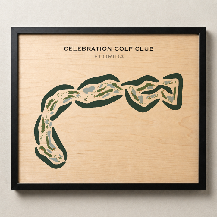 Celebration Golf Club, Florida - Printed Golf Courses