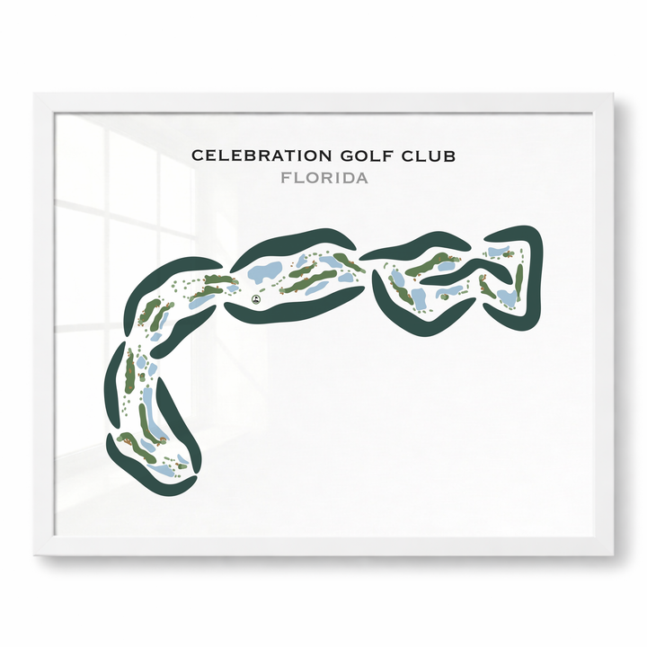 Celebration Golf Club, Florida - Printed Golf Courses