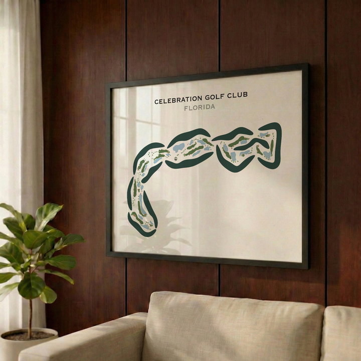 Celebration Golf Club, Florida - Printed Golf Courses