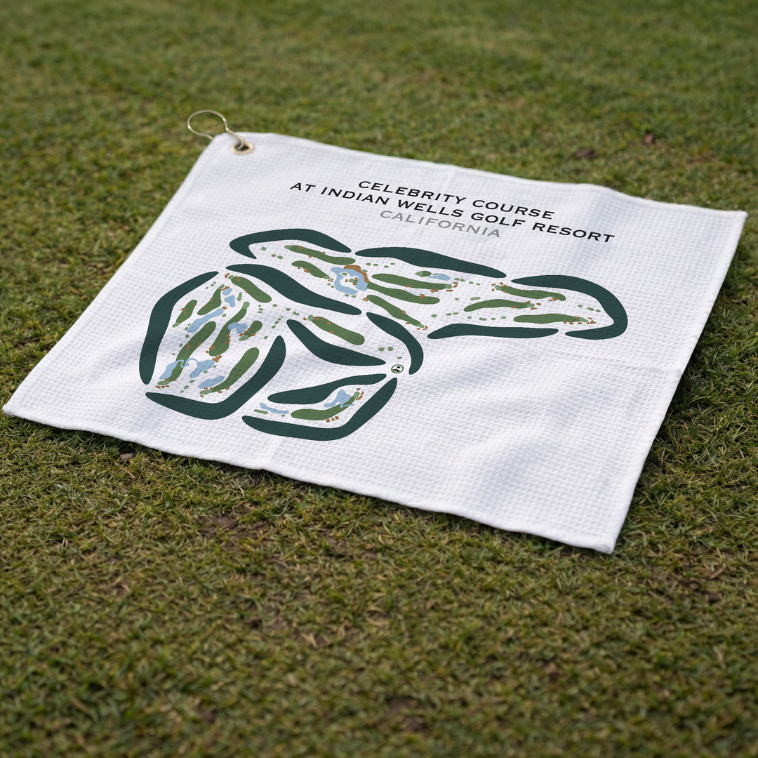 Celebrity Course at Indian Wells Golf Resort, California - Printed Golf Courses