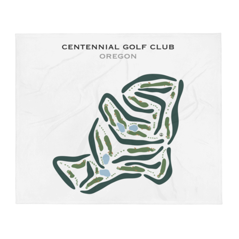 Centennial Golf Club, Oregon - Printed Golf Courses