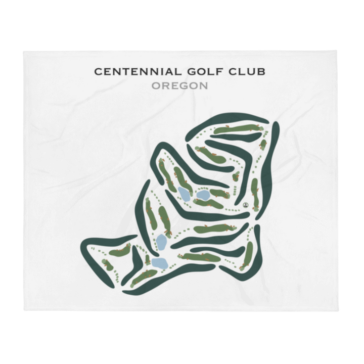 Centennial Golf Club, Oregon - Printed Golf Courses