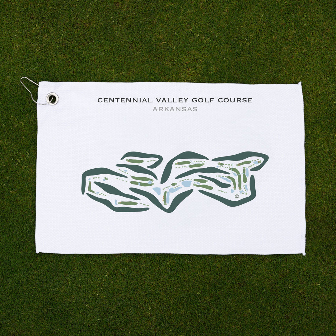 Centennial Valley Golf Course, Arkansas - Printed Golf Courses