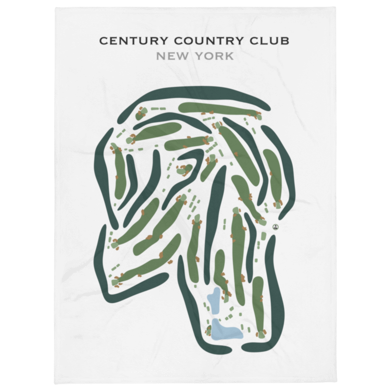 Century Country Club, New York - Printed Golf Courses