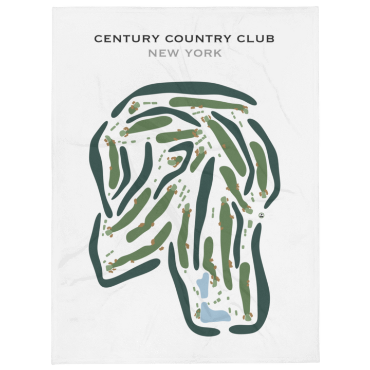 Century Country Club, New York - Printed Golf Courses