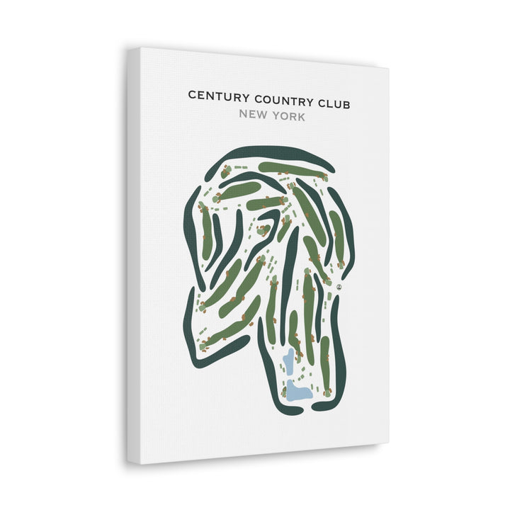 Century Country Club, New York - Printed Golf Courses