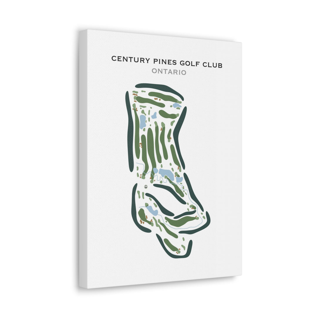 Century Pines Golf Club, Canada - Printed Golf Course