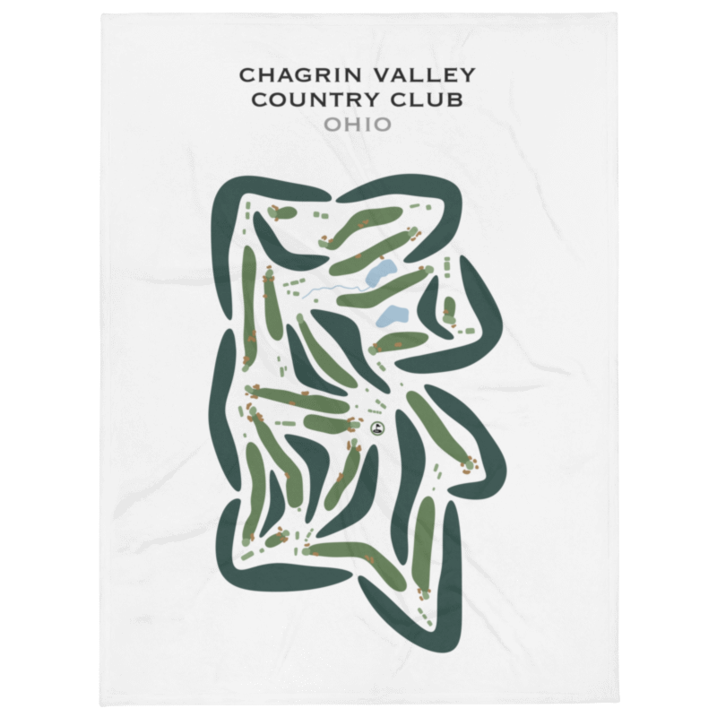 Chagrin Valley Country Club, Ohio - Printed Golf Courses