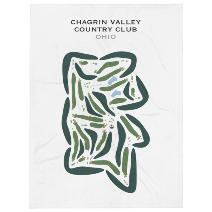 Chagrin Valley Country Club, Ohio - Printed Golf Courses