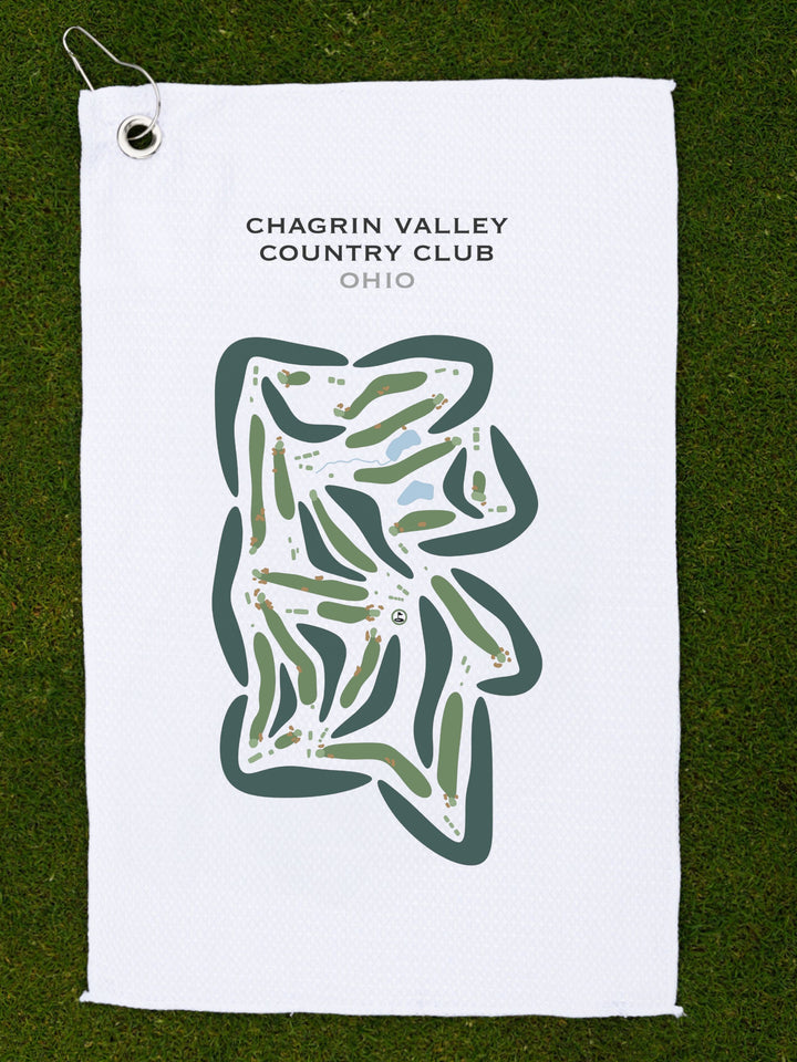 Chagrin Valley Country Club, Ohio - Printed Golf Courses