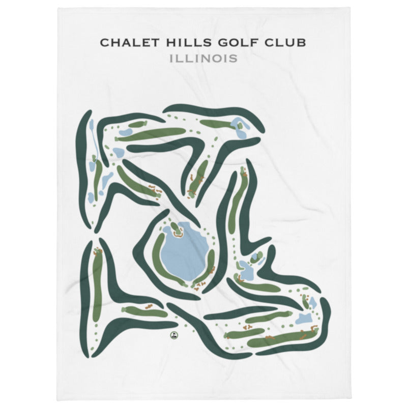 Chalet Hills Golf Club, Illinois - Printed Golf Courses