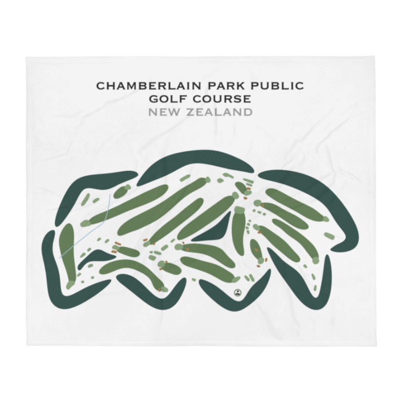 Chamberlain Park Public Golf Course, New Zealand - Printed Golf Courses