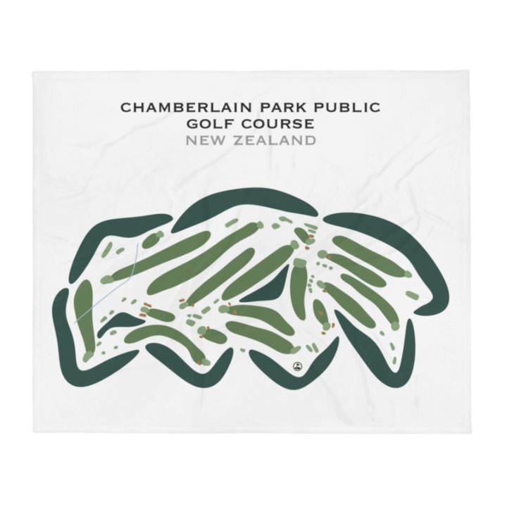 Chamberlain Park Public Golf Course, New Zealand - Printed Golf Courses