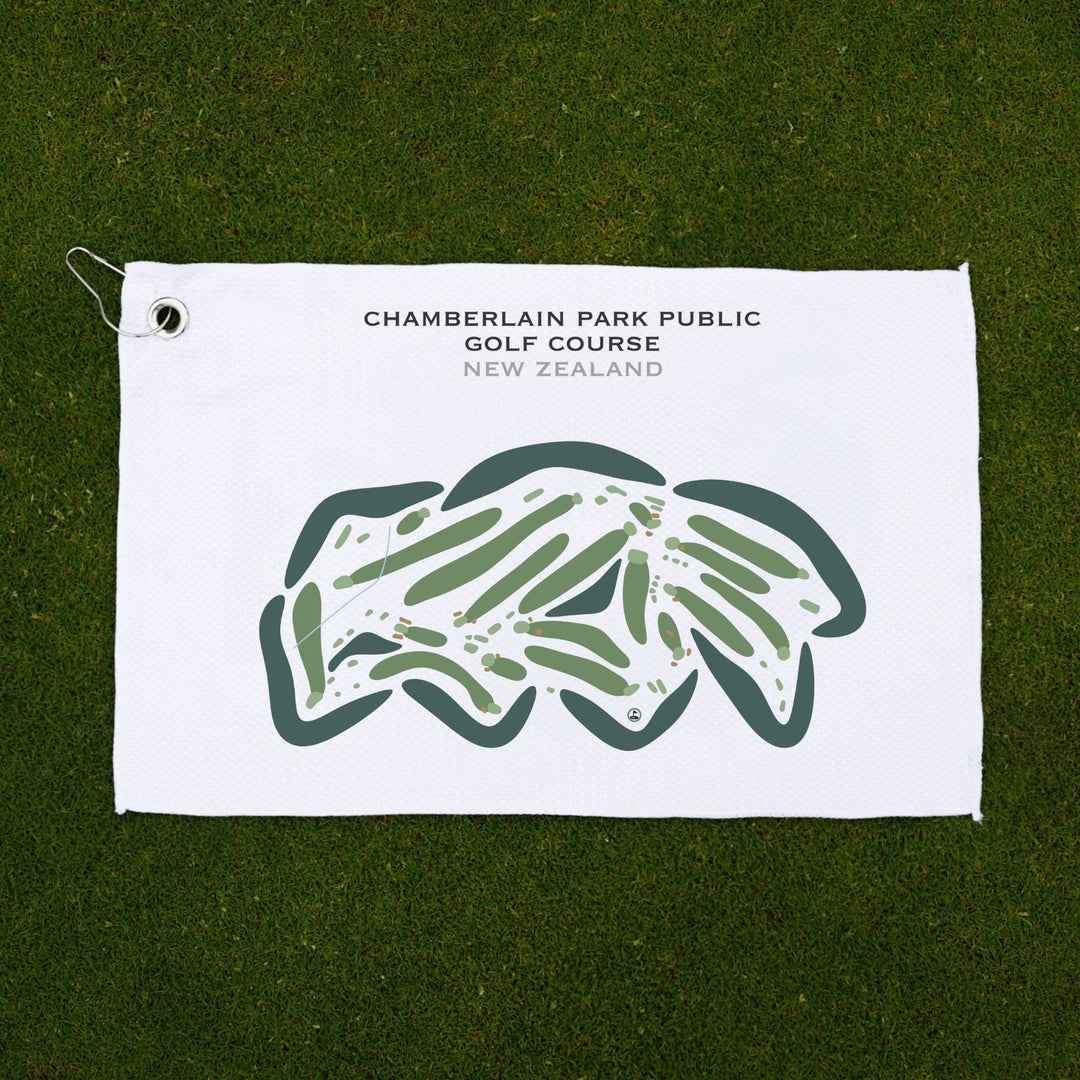 Chamberlain Park Public Golf Course, New Zealand - Printed Golf Courses