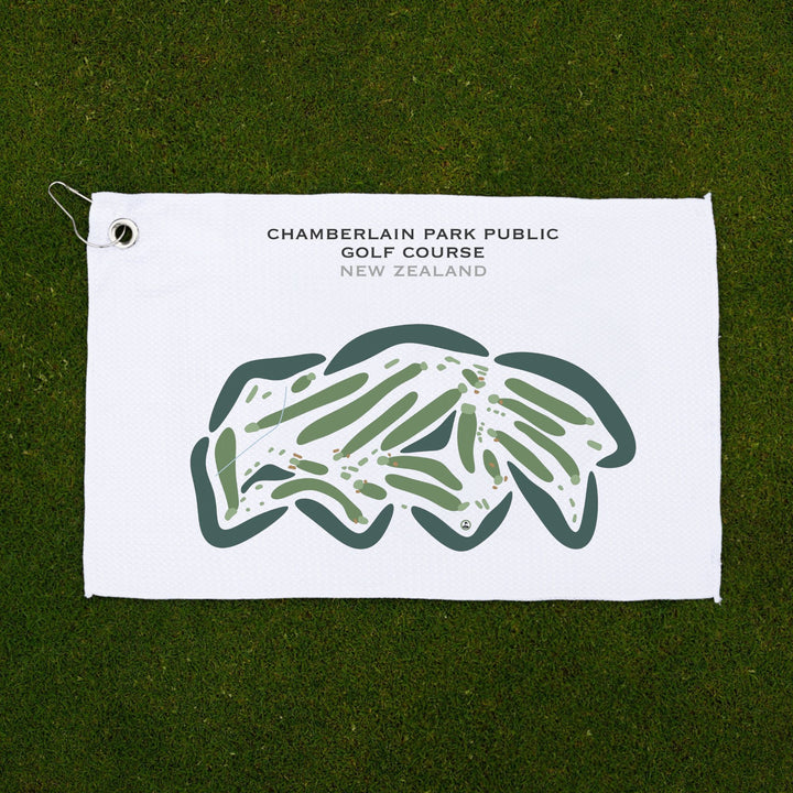 Chamberlain Park Public Golf Course, New Zealand - Printed Golf Courses