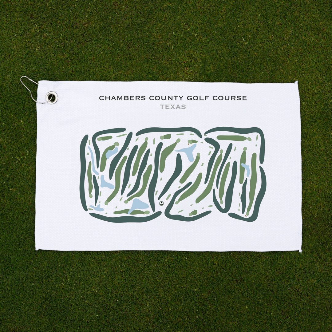 Chambers County Golf Course, Texas - Printed Golf Courses