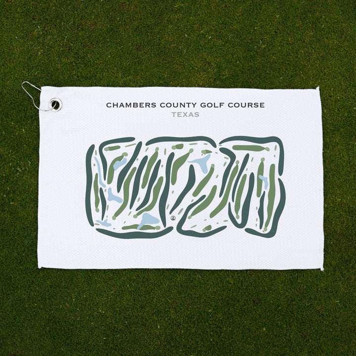 Chambers County Golf Course, Texas - Printed Golf Courses