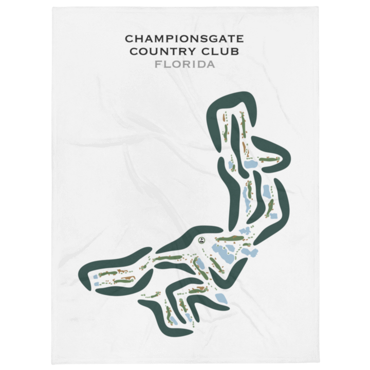 ChampionsGate Country Club, Florida - Printed Golf Courses