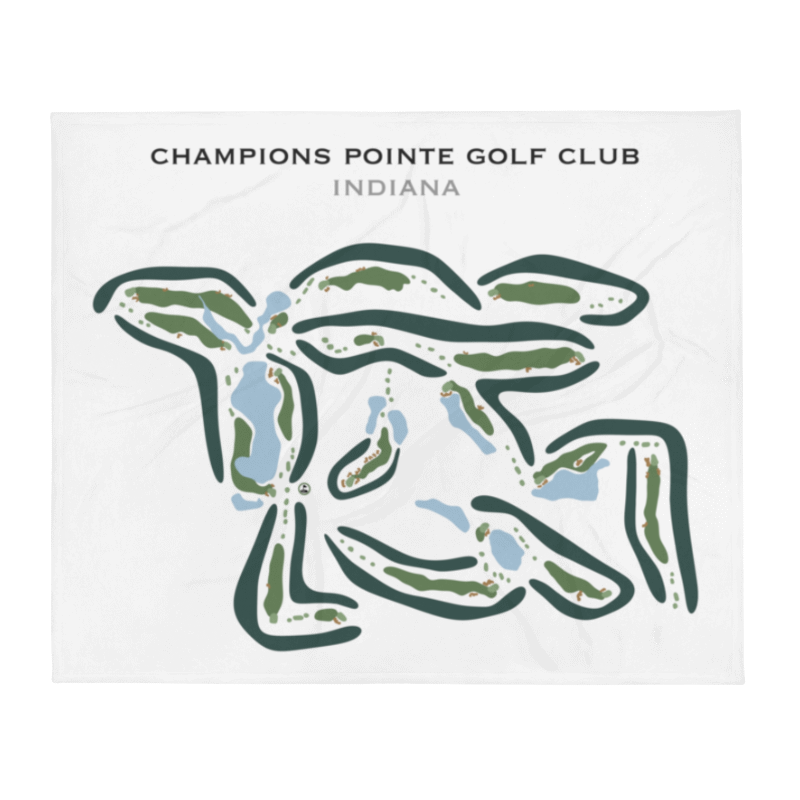 Champions Pointe Golf Club, Indiana - Printed Golf Courses