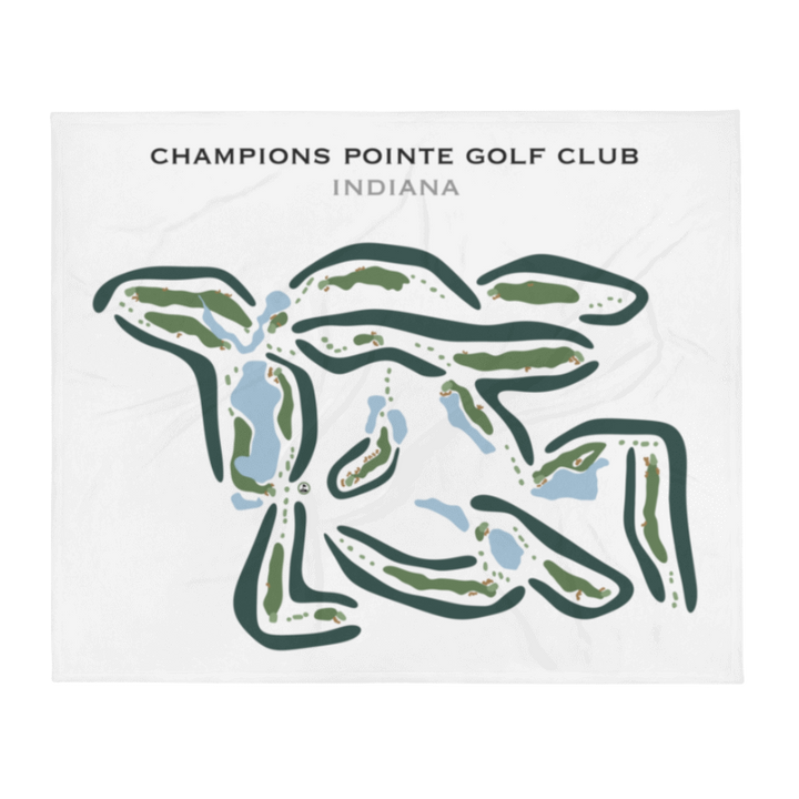 Champions Pointe Golf Club, Indiana - Printed Golf Courses