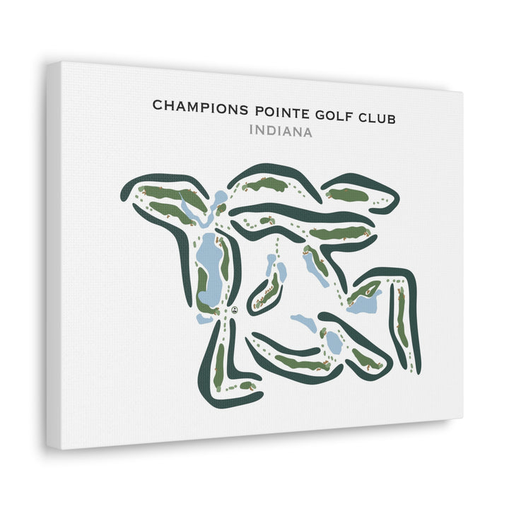 Champions Pointe Golf Club, Indiana - Printed Golf Courses