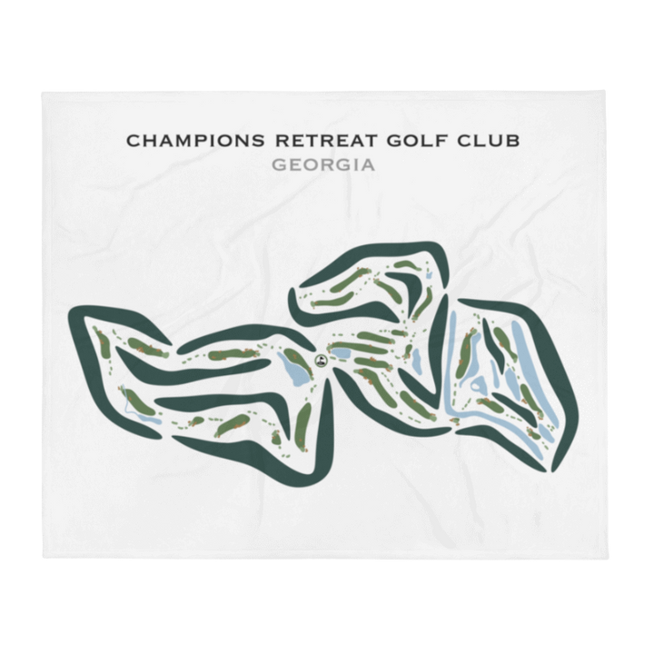 Champions Retreat Golf Club, Georgia - Printed Golf Courses