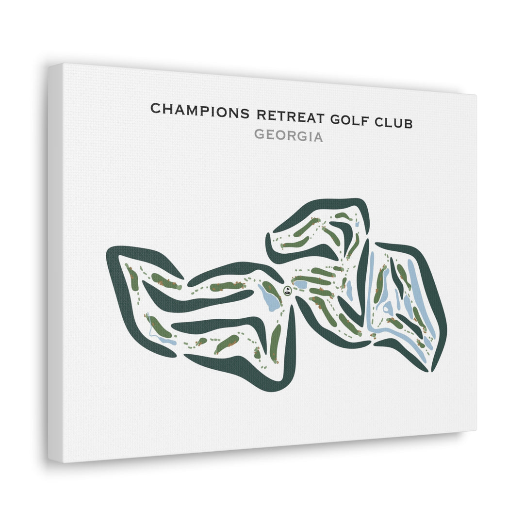 Champions Retreat Golf Club, Georgia - Printed Golf Courses