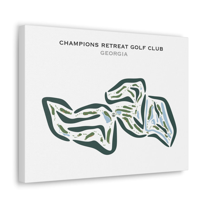 Champions Retreat Golf Club, Georgia - Printed Golf Courses