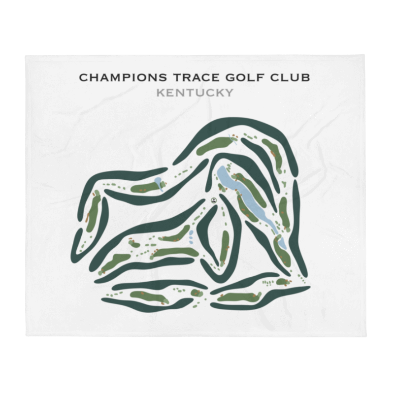 Champions Trace Golf Club, Kentucky - Printed Golf Courses