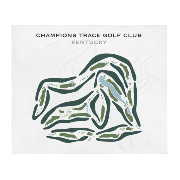 Champions Trace Golf Club, Kentucky - Printed Golf Courses