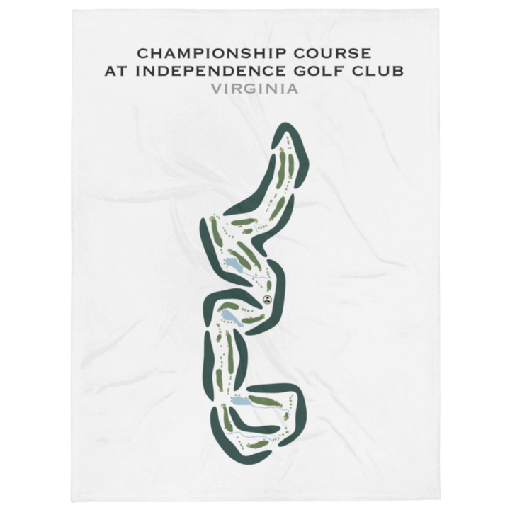 Championship Course at Independence Golf Club, Virginia - Printed Golf Courses