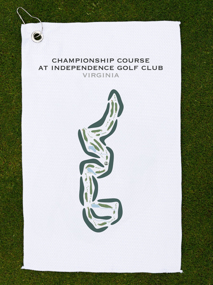 Championship Course at Independence Golf Club, Virginia - Printed Golf Courses
