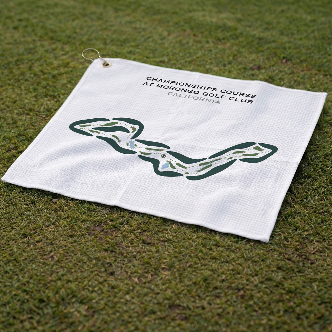 Championships Course at Morongo Golf Club at Tukwet Canyon, California - Printed Golf Courses