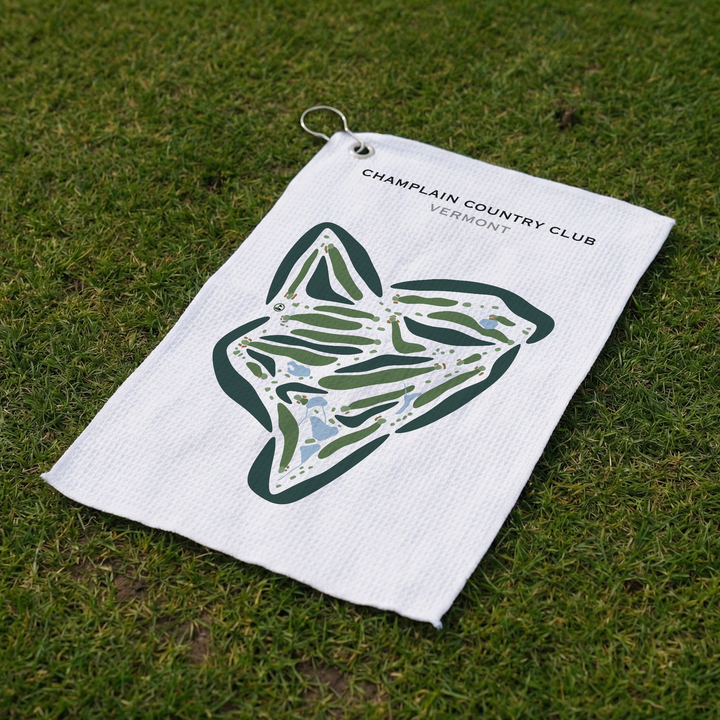 Champlain Country Club, Vermont - Printed Golf Courses