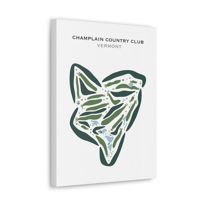 Champlain Country Club, Vermont - Printed Golf Courses