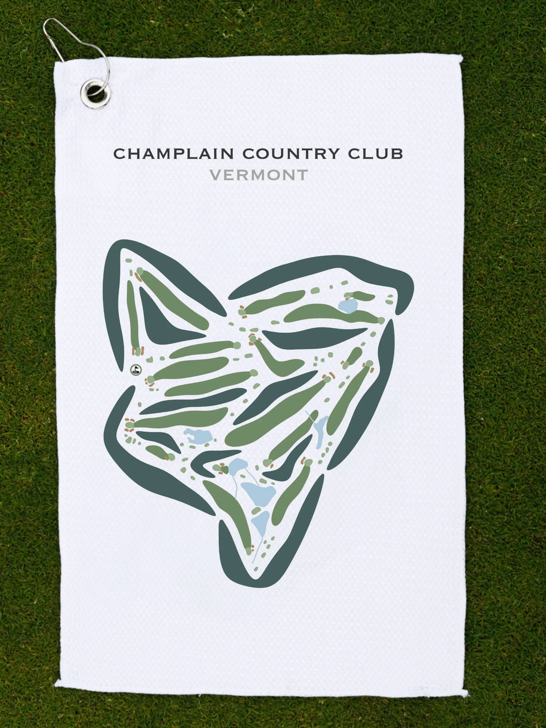 Champlain Country Club, Vermont - Printed Golf Courses