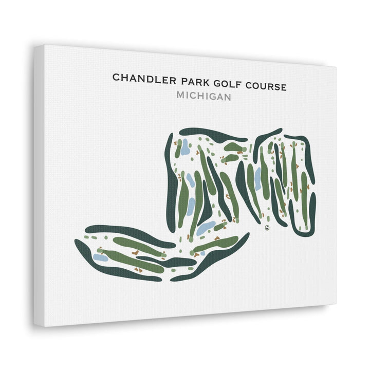 Chandler Park Golf Course, Michigan - Golf Course Prints