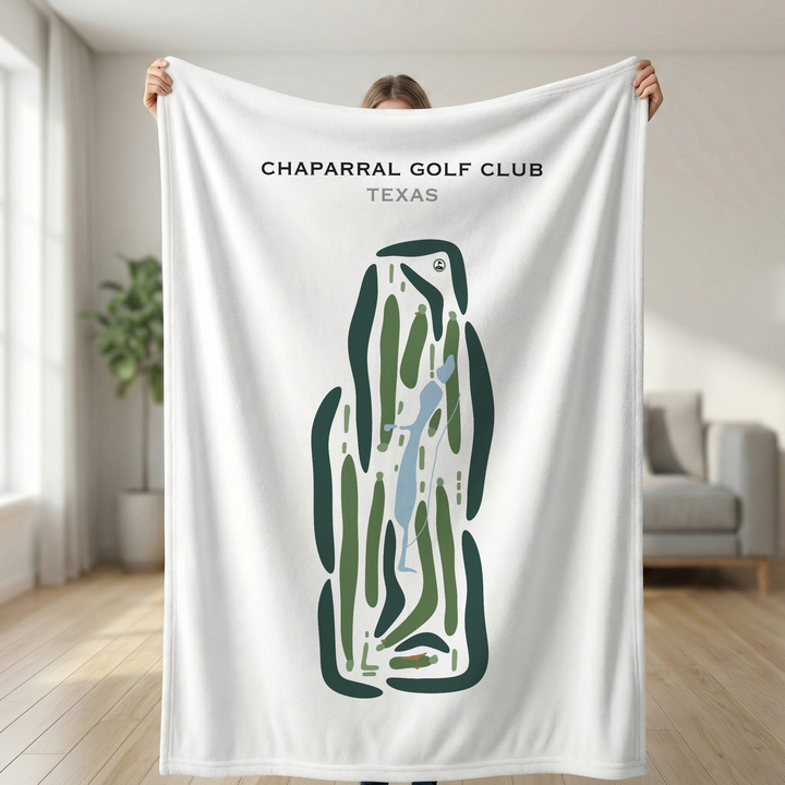 Chaparral Golf Club, Texas - Printed Golf Courses