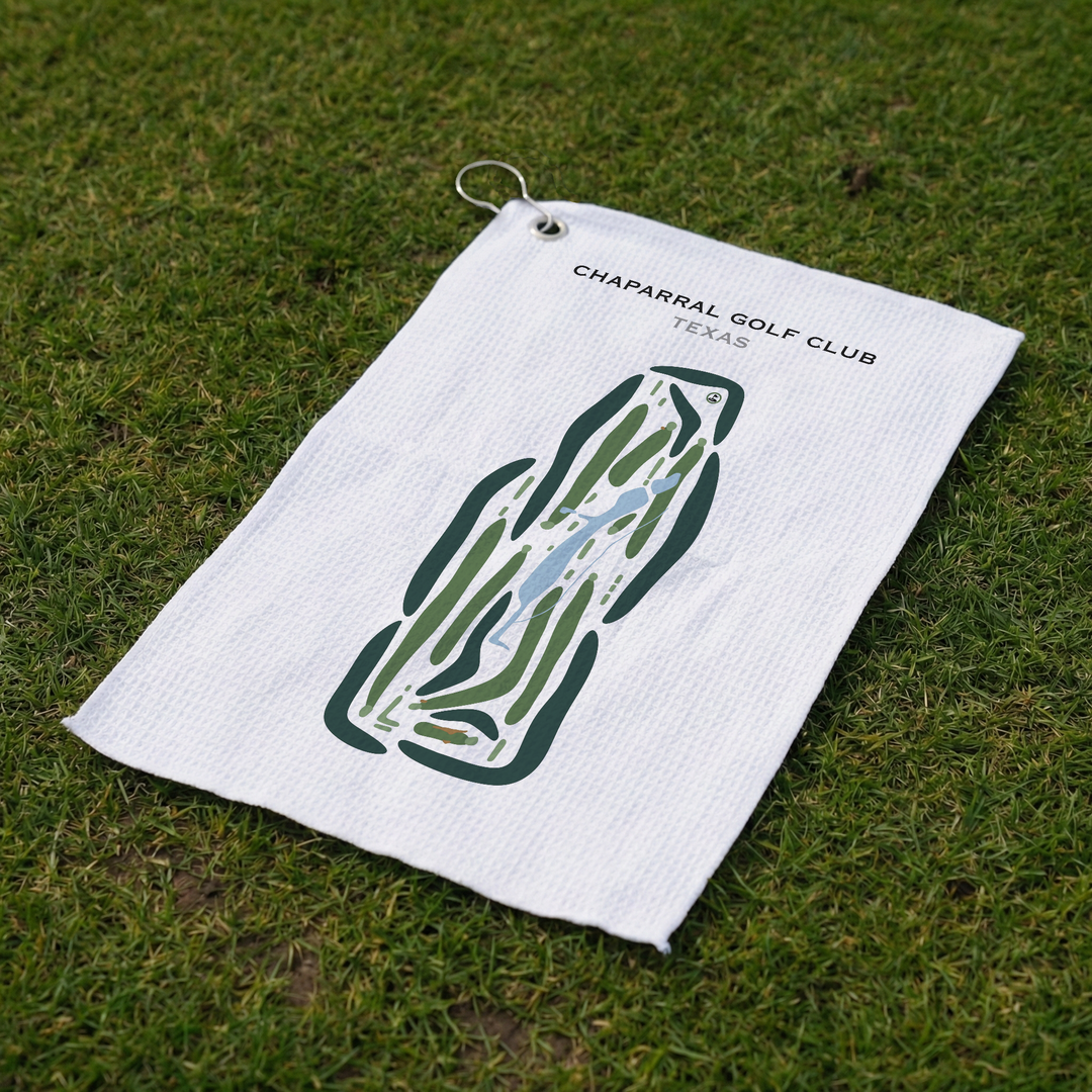 Chaparral Golf Club, Texas - Printed Golf Courses