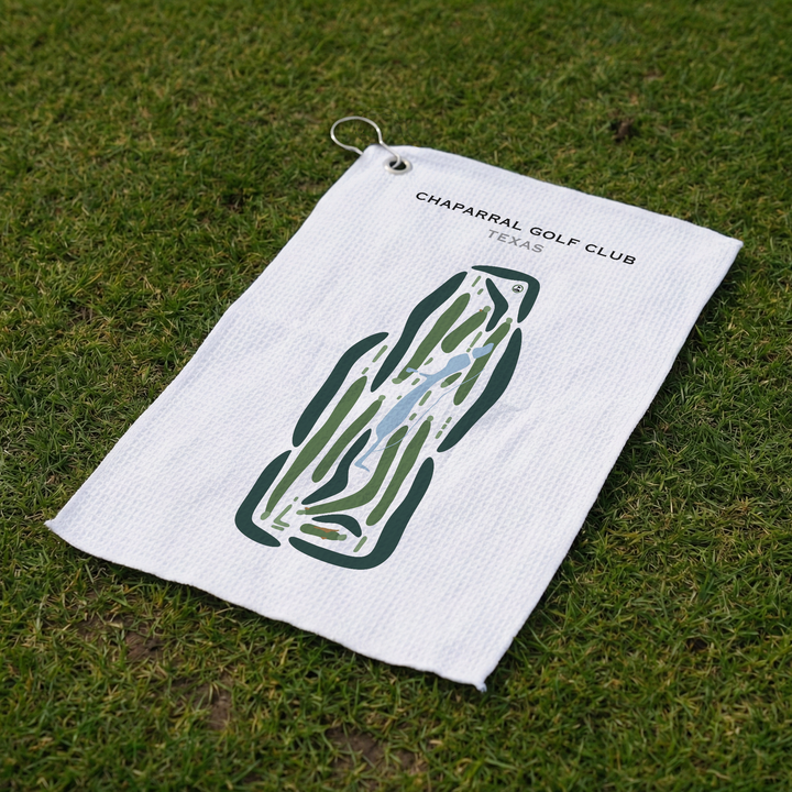 Chaparral Golf Club, Texas - Printed Golf Courses
